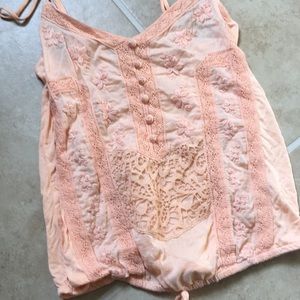 American Eagle casual summery coral tank